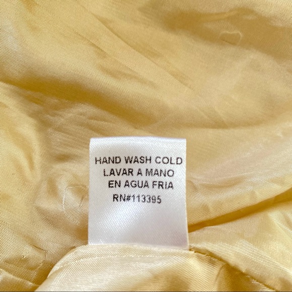 Cream Beige Soft Faux Fur Peplum Half Sleeve Trench Coat Size Small - Picture 6 of 11